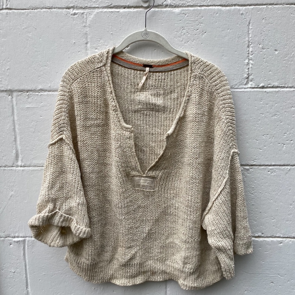 Free People Ivory Sweater